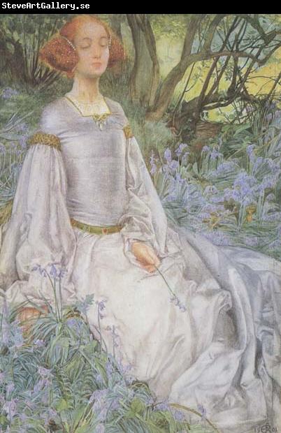 Eleanor Fortescue-Brickdale,RWS In the Spring Time (mk460